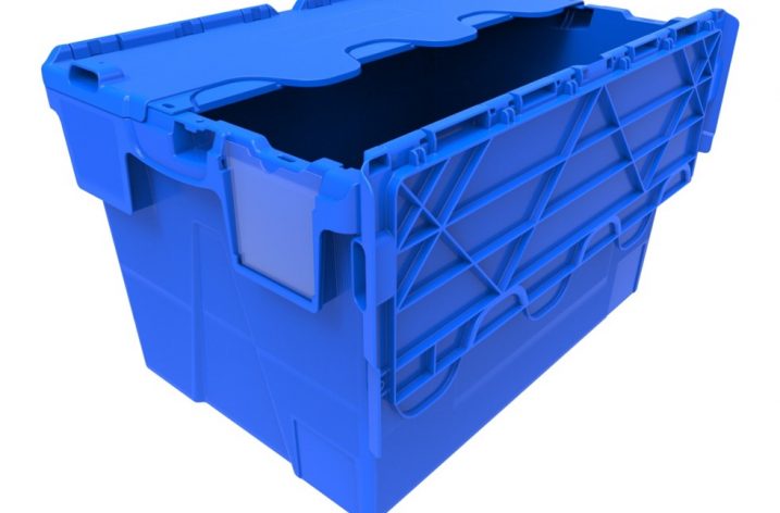 Uzamykateľný box Integra a Kaiman chráni vaše prepravované výrobky pred vysypaním a poškodením
